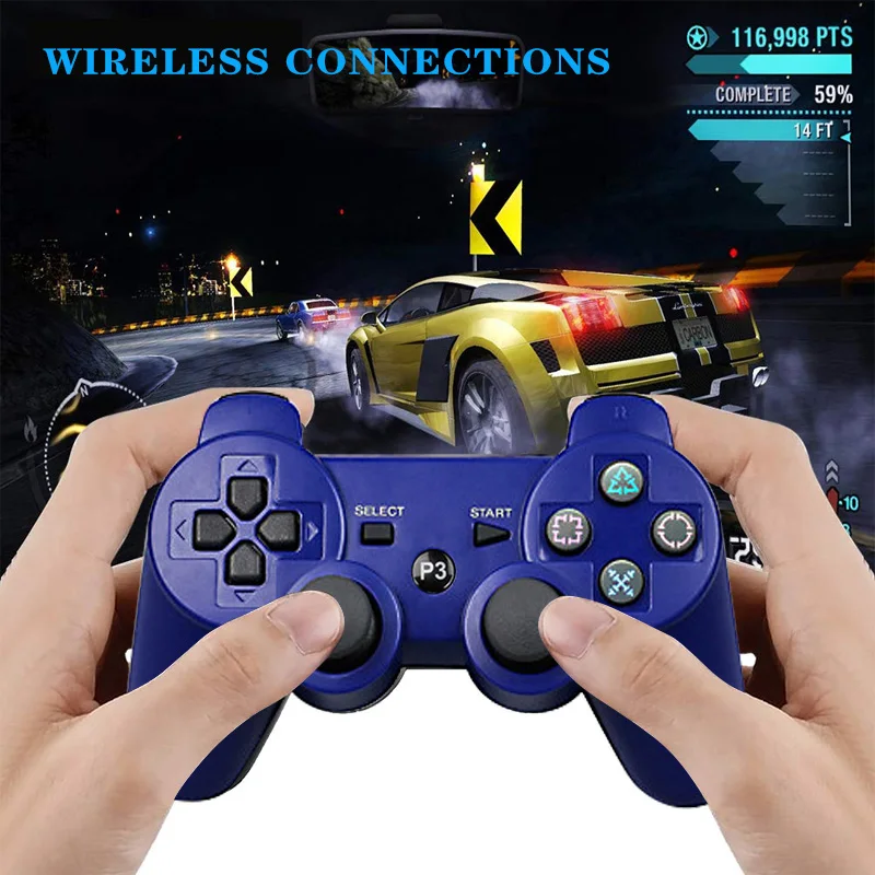 Беспроводной игровой контроллер Bluetooth для PS4 контроллер для sony Playstation 4 для DualShock Вибрационный джойстик геймпады для PS3