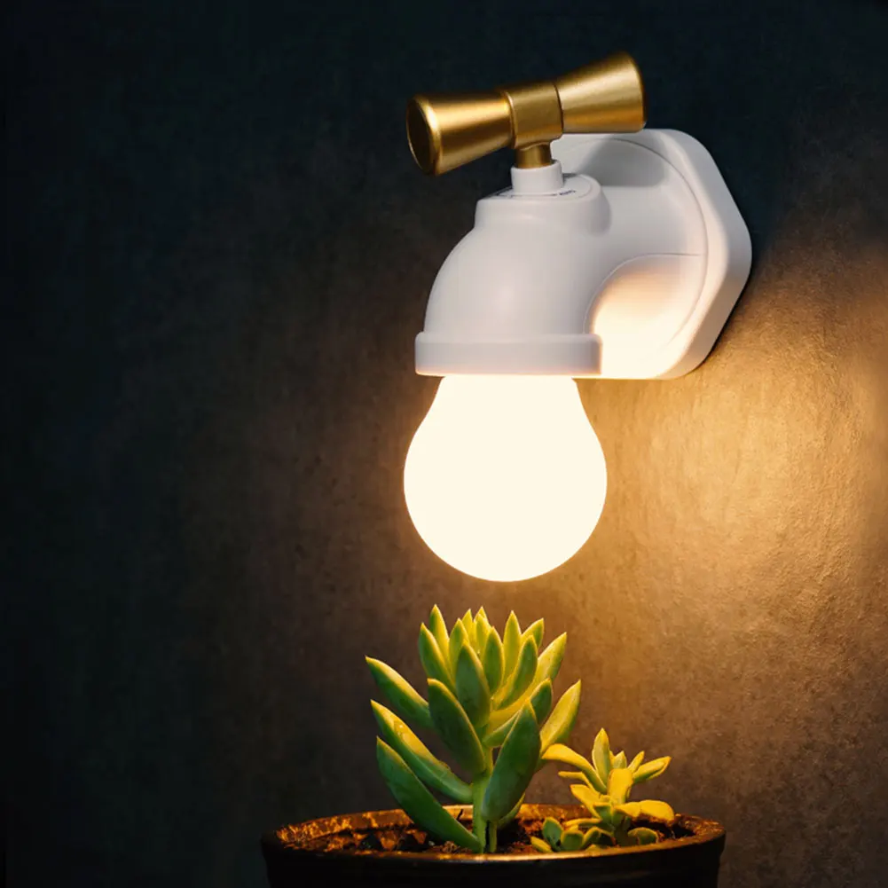 Датчик крана LightB зарядка интеллектуальная высокочастотная настенная лампа ночник 1X