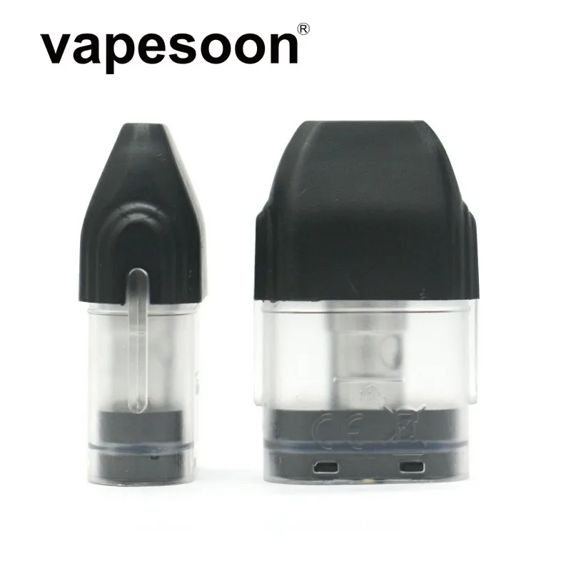 

Stocks!!! 4pcs High quality Vapesoon Replacement caliburn pod cartridge 1.4ohm 2ml vape pod for caliburn kit vape kit