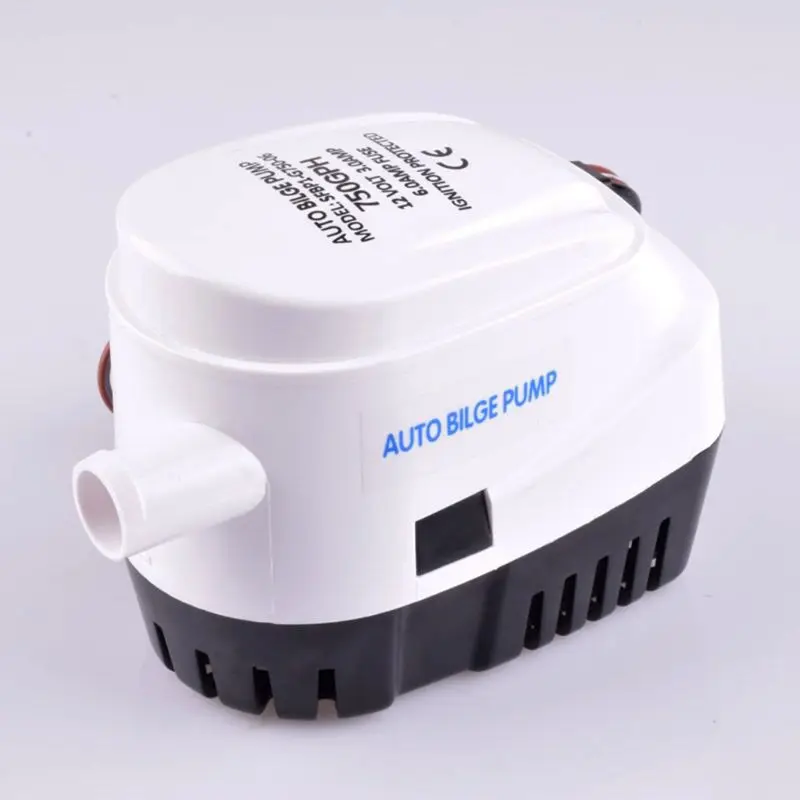 DC 12 V/24 V 750GPH Автоматический Трюмный мини насос электрического водяного насоса для погружной лодки