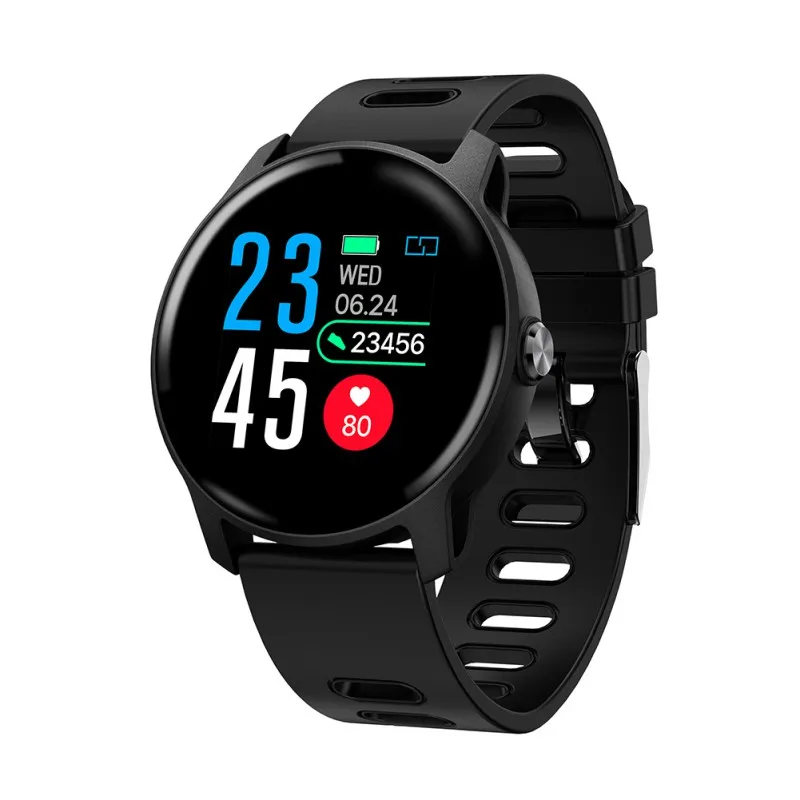 GW1179B as picture S08 Bluetooth умные часы с сенсорным экраном Наручные часы спортивный фитнес-Трековый ремешок - Цвет: GW1179B as picture