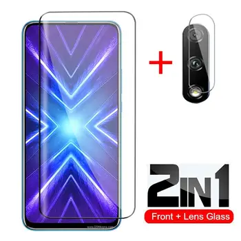 Перейти на Алиэкспресс и купить 2в1 honor9x global glass Защитная камера Стекло honor 9x Премиум aonor 9 x x9 honor 9x stk-lx1 6,59 ''бронированная защитная пленка