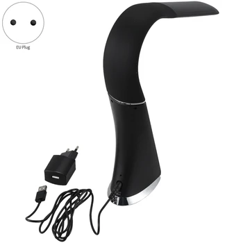 

5W LED lamp dimming touch skin texture for reading lamp with alarm clock Black