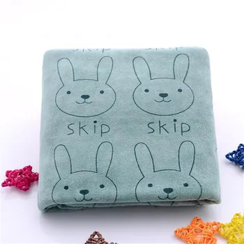 

3Pcs/Set Baby Towel Soft Lovely Bunny Microfiber Children Kids Bath Towels Brushed Strong Absorbent Dry Washcloth Washing Towel