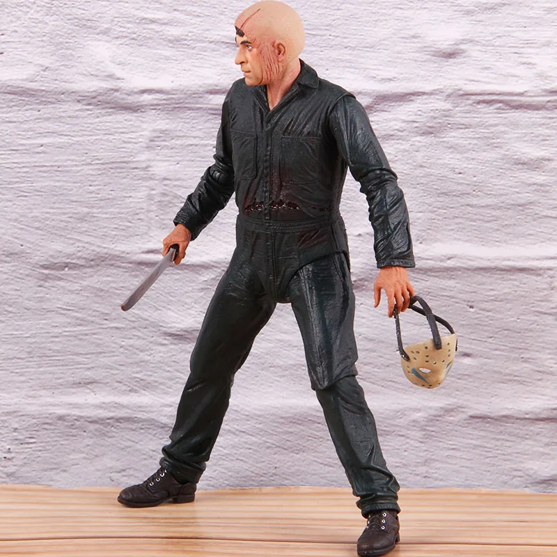NECA пятница 13-я часть V Roy Burns новое начало Jason Voorhees ПВХ Фигурки Коллекция Модель игрушки подарок для детей
