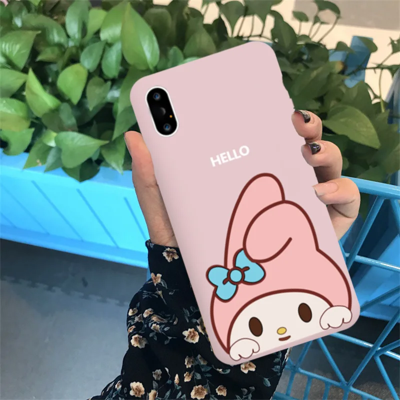 JAMULAR мультфильм Олаф Мелодия Телефон чехол для iPhone 7 XS MAX XR X 8 6 6s Plus розовый белый Силиконовый Мягкая задняя крышка милый чехол