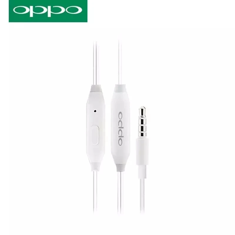 Оригинальные гарнитуры OPPO R11 с разъемом 3 5 мм проводным контроллером наушники для