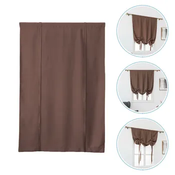 

1pc Useful Shower Curtain Polyester Bath Drapery Partition Curtain Bath Drape