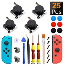 Joystick analógico 3D para Nintendo Switch NS, reemplazo de Joystick, herramienta de reparación de hebillas de bloqueo de Metal