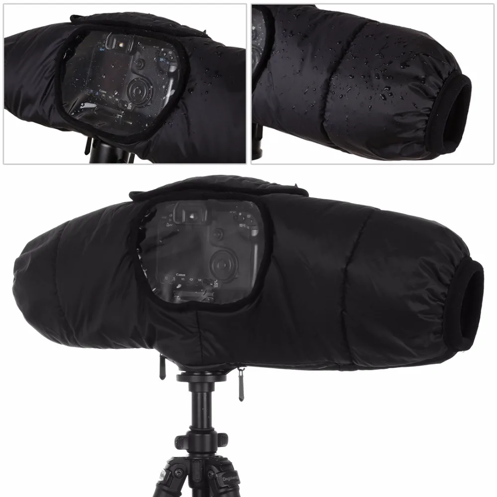 PULUZ зимний теплый тепловой ветрозащитный непромокаемый чехол для DSLR& SLR камер