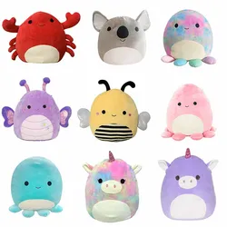 TYY Pop it Kawaii muñeco de peluche suave para niños, almohada, cojín para silla, Animal grande, unicornio, cerdito, dinosaurio, gato, pulpo