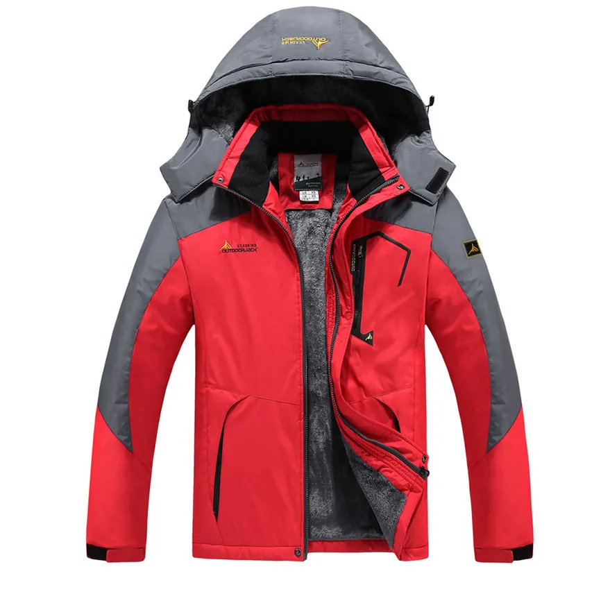 Мужские пальто и куртки зимняя верхняя одежда для катания на лыжах альпинизма