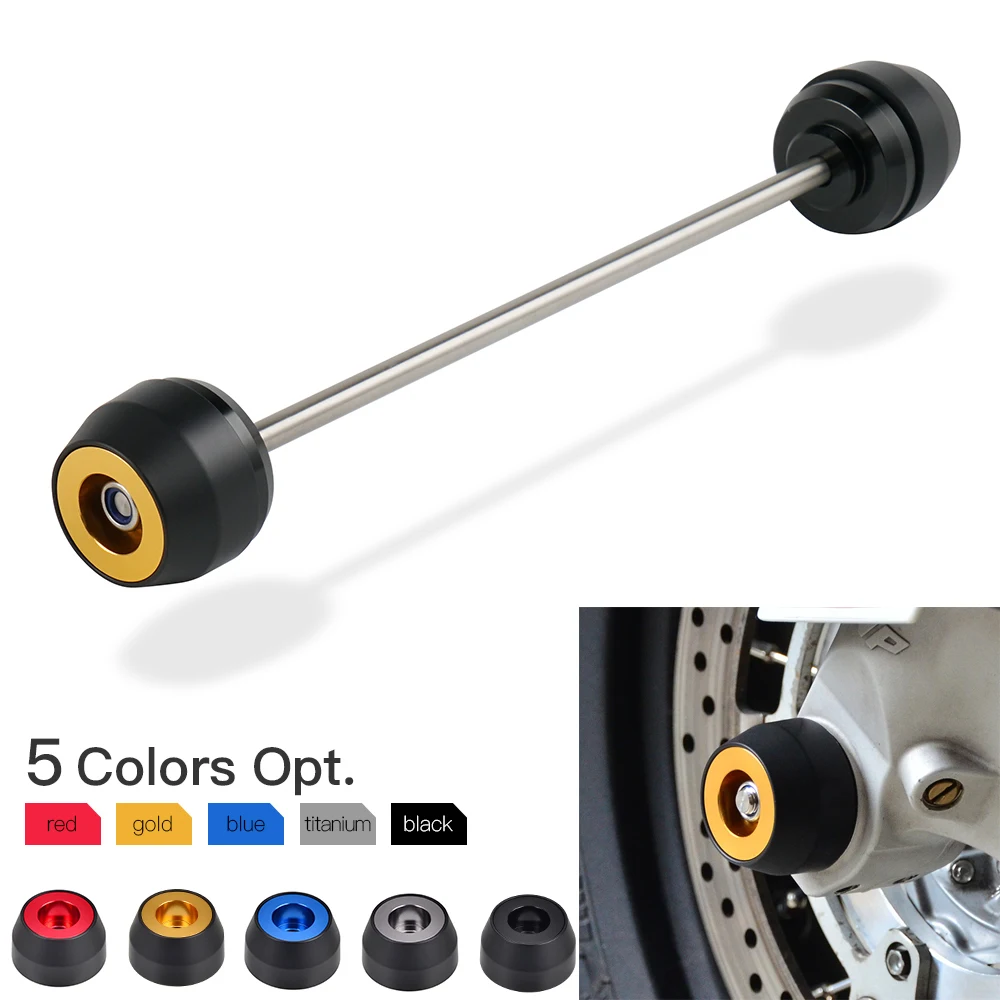 

Falling Protection Front Axle Slider For Suzuki GSX-R GSXR 1000 1000R 2017 2018 2019 2020 GSXR1000 Motorcycle Fork Crash Pads
