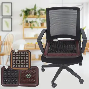 

Body Relax Jade Electric Heating Seat Pad Infrared Therapy Office Home Cushion EU Plug 220V Massage Relaxation