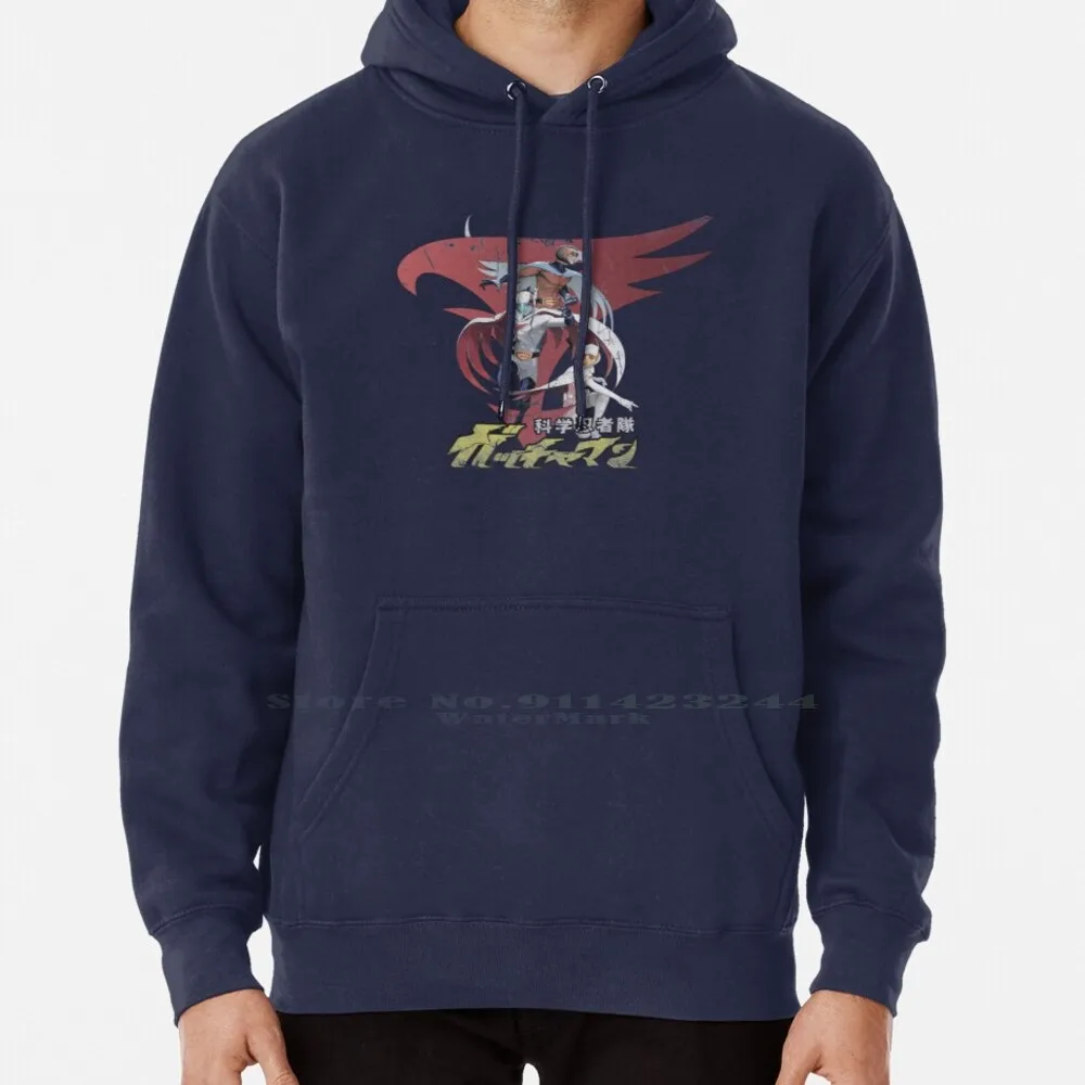 Battaglia Dei Pianeti, Gatchaman Con Cappuccio Maglione 6Xl Cotone Battaglia Dei Pianeti Gatchaman G Forza Anime Trend 80S Principessa