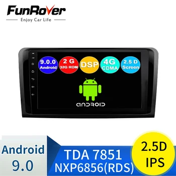 

Funrover IPS+2.5D android 9.0 car radio multimedia for Mercedes Benz ML ML350 W164 GL X164 ML320 ML280 GL350 GL450 dvd gps navi