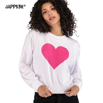 

Autumn Winter Hoodies Sweatshirt Women 2020 Casual Loose Oversize Heart Pullover Jacket Female ropa mujer Outwear Fourrure Femme