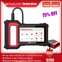 

THINKCAR Thinkscan Plus S7 obd2 Scanner ABS SRS Car Diagnostic Tool 28 Reset Auto Code Reader Lifetime Free Professional Scanner