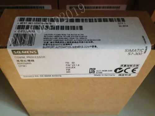 Siemens 6ES7341-1CH02-0AE0 SIMATIC S7-300 CP341 Comm Processor PLC модуль