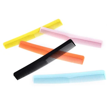 

Hot Sale 5pcs 17x2.5cm Color Random Hair Comb Salon Barber Comb Brushes Anti-static Hairbrush Hair Care Styling Tool set