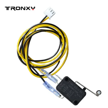 

Tronxy 3D printer part limit switch KW8-XILIE roller lever Endstop with wiring COM and NO Switch with wiring impresora 3d parts