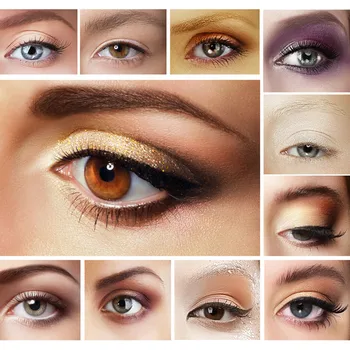 

Marble Eyeshadow 12 Color Pearl Matte Color Makeup Disk Earth Color