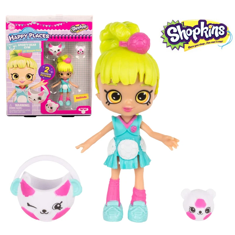 Ballinda Shopkins Happy Places Doll Single Serie Doll Party Toy Fashion Set Collectible Surprise Gift Girls|Doll Playsets| -