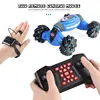 Remote Control Stunt Car Gesture Induction Twisting Off-Road Vehicle Light Music Drift Dancing Side Driving RC Toy Gift for Kids ► Photo 2/6