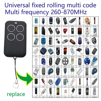 

compatible gate garage door remote control 868mhz 433mhz 330mhz 315mhz duplicator fixed code rolling code remote control
