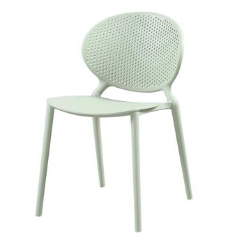 

Nordic Dining Chair Modern Simple Lazy Net Red Home Restaurant Nordic Plastic Chair Adult Stool Back