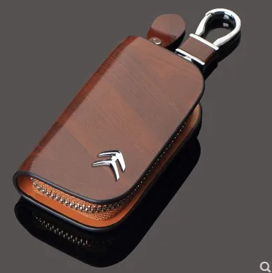 

Dongfeng Citroen C4L Sega C6 Winner C5aircross Elysee C3-XR Genuine Leather Car Key Case