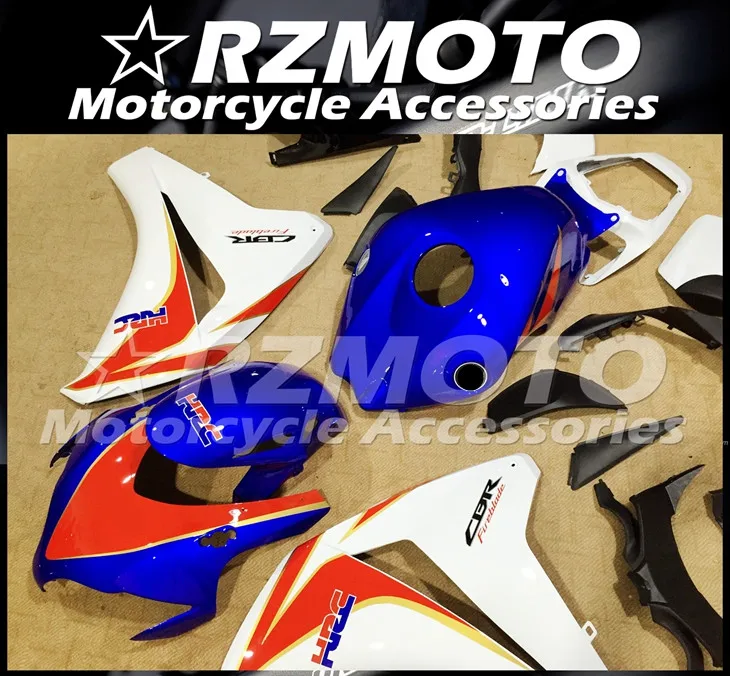 ABS мотоцикл обтекатель комплект для HONDA CBR1000RR 2008-2011 год кузов литья под давлением Магазин № 1072