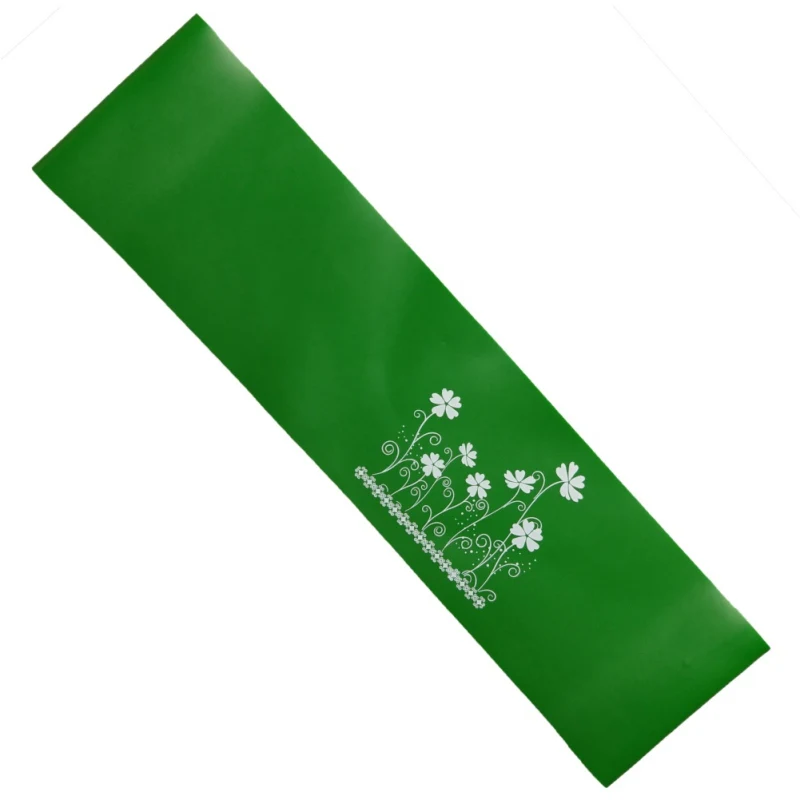 green Новые Эспандеры для фитнеса из натурального латекса, ленты для тренировок, бедер, эластичные ленты, петли для фитнеса, йоги, упражнений, тренировок - Цвет: green