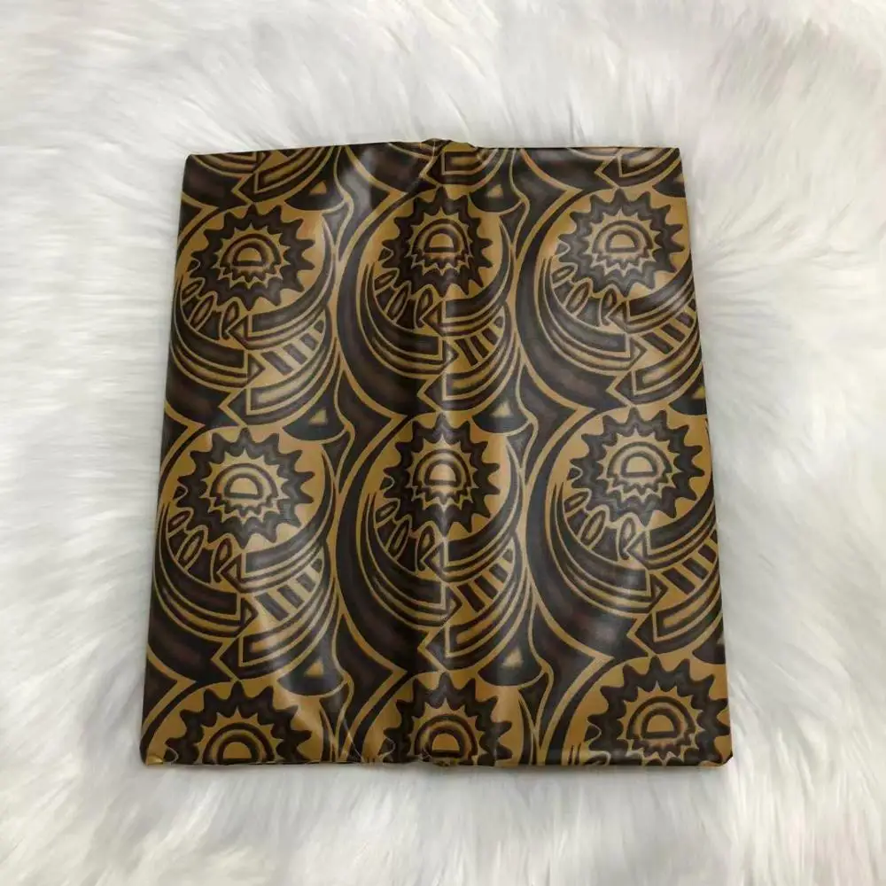 9 Базен Riche Getzner парча жаккардовая ткань Базен Riche ткань Bazin lace материал для африканских женщин платье 5 ярдов - Цвет: 9