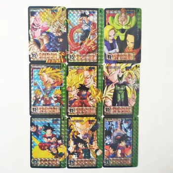 

9pcs/set Dragon Ball Z Super Saiyan Goku Vegeta Game Figures Commemorative Edition Collection Cards Limit Free Shipping
