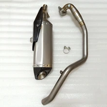 New Motorcycle full System For HONDA X-ADV750 Front Link Pipe Exhaust Muffler Tube Header Slip On for Honda X-ADV 750 XADV