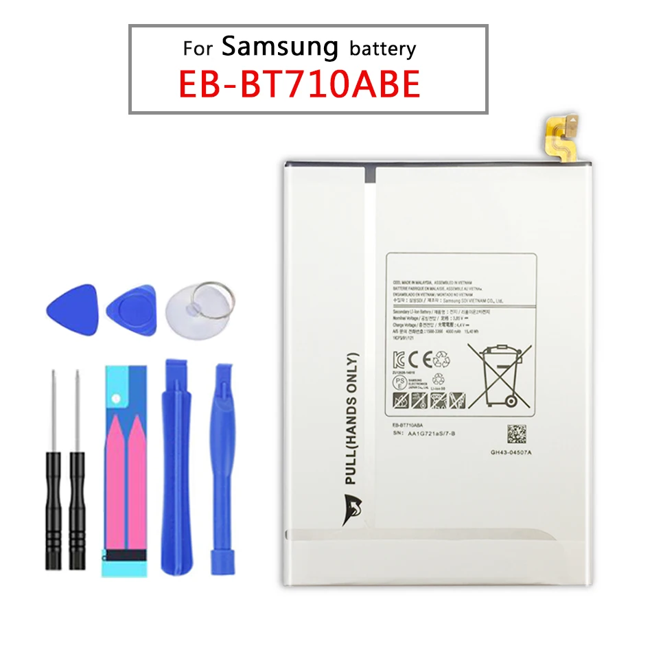 Замена для samsung батареи Galaxy Tab S2 8 0 T710 T715 T715C SM T713N T719C EB-BT710ABE аккумулятор 4000 мАч |