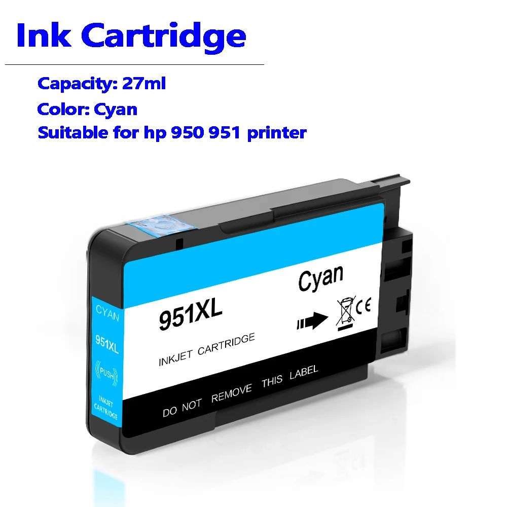 950 951 cartridge For hp 950xl 951xl Officejet Pro 8100e 8600 8610 8620 8630 8640 8660 8615 8625 dye ink
