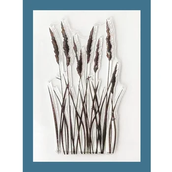 

ZATWBS Grass Clear Stamps For DIY Scrapbooking/Card Making/Album Decorative Rubber Stamp Crafts