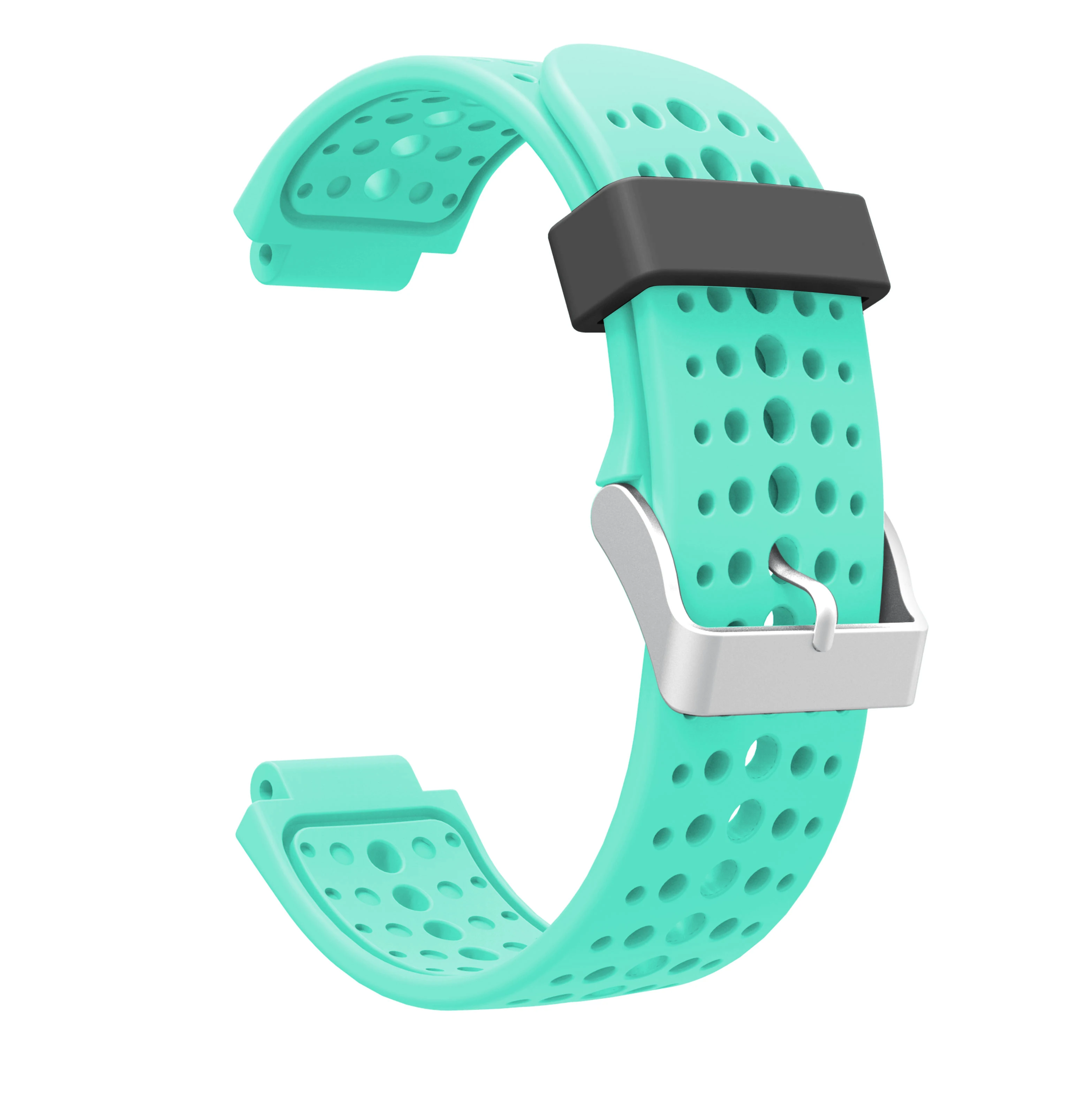 Yayuu силиконовый ремешок для наручных часов Garmin Forerunner 220/230/235/620/630/735XT браслет на запястье сменный ремешок с пряжкой браслет - Цвет: Mint Green
