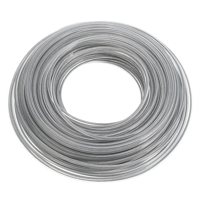 Steel Wire Grass Trimmer Wire Rope Garden Tools Lawn Mower Strimmer Brushcutter Cord Lines Brush Cutter 3mm/2.7mm Gray Grass Trimmer Line Trimmer Line