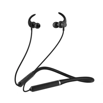 

Cross Border New Style Wireless Sports Bluetooth Headset Neck Hanging In-Ear Ultra-Long Standby Halter Silica Gel Headpho