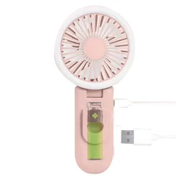 

Usb Charging Light Mobile Phone Clip Fan Men And Women Portable Small Fan Built In Battery Multi Angle Air Supply