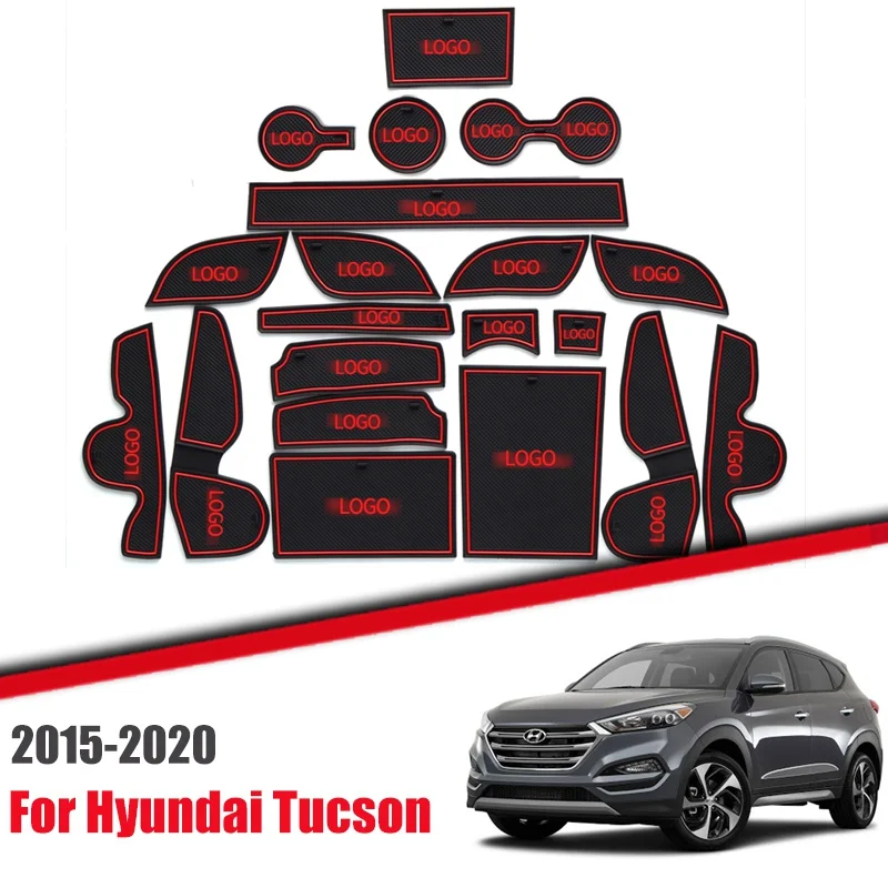 Gate Игровые Коврики для Hyundai Tucson TL 2015 2020 Межкомнатная дверь Кубок пыли коврики вода каботажное судно с