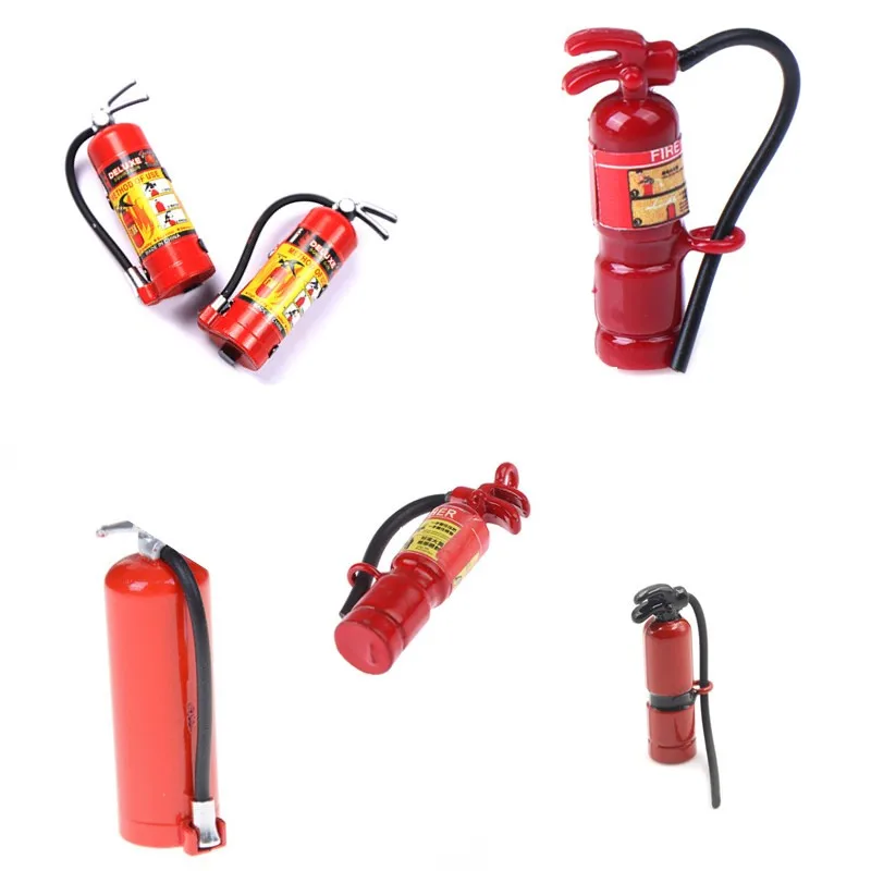 Мини-огнетушитель кукольный домик Миниатюрная игрушка кухонные аксессуары для