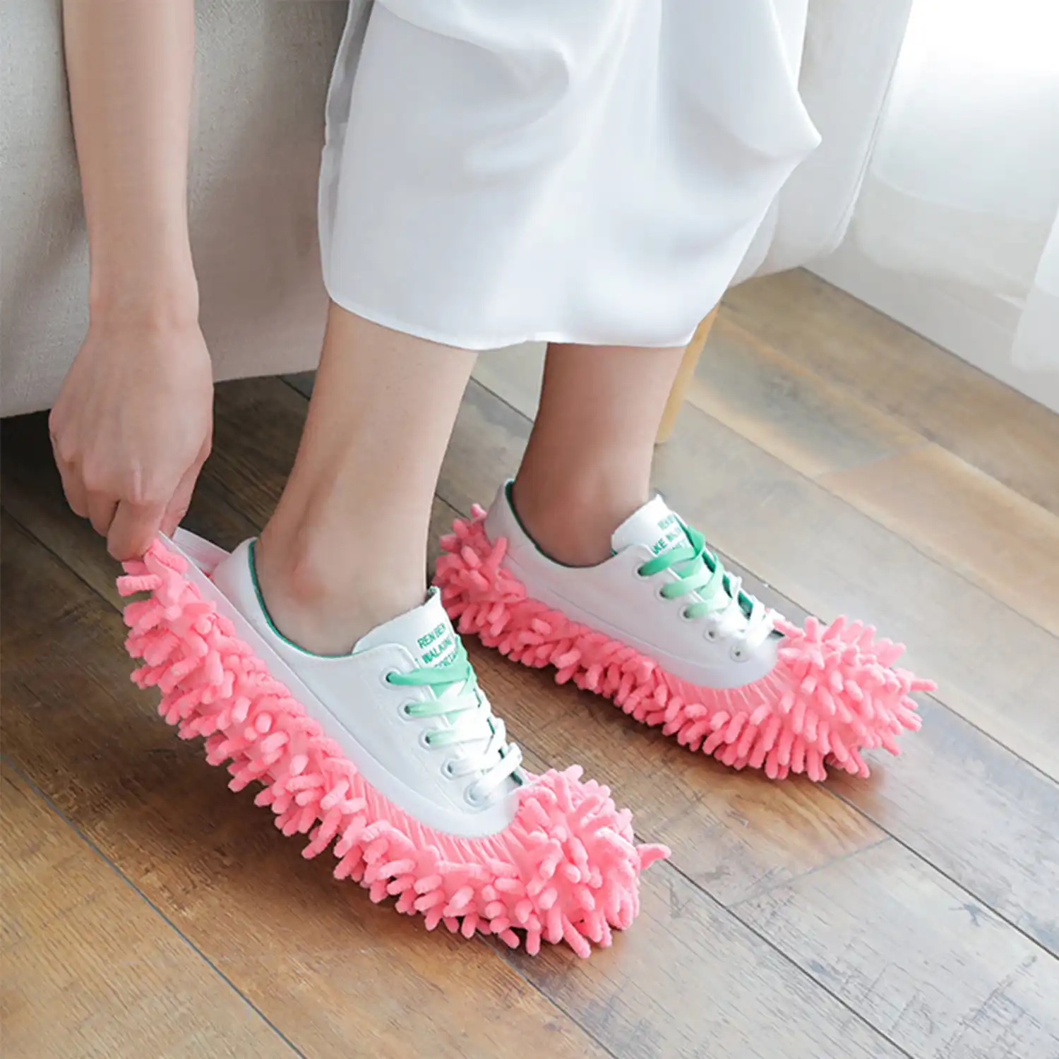 dust mop slippers