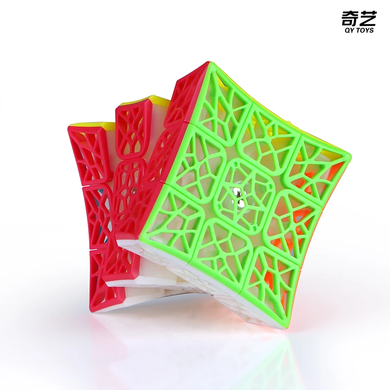 DNA Cube QiYi DNA Plane вогнутый 3x3 магический куб без наклеек новейший 3 x3x3 скоростной куб игрушки для детей - Цвет: Concave