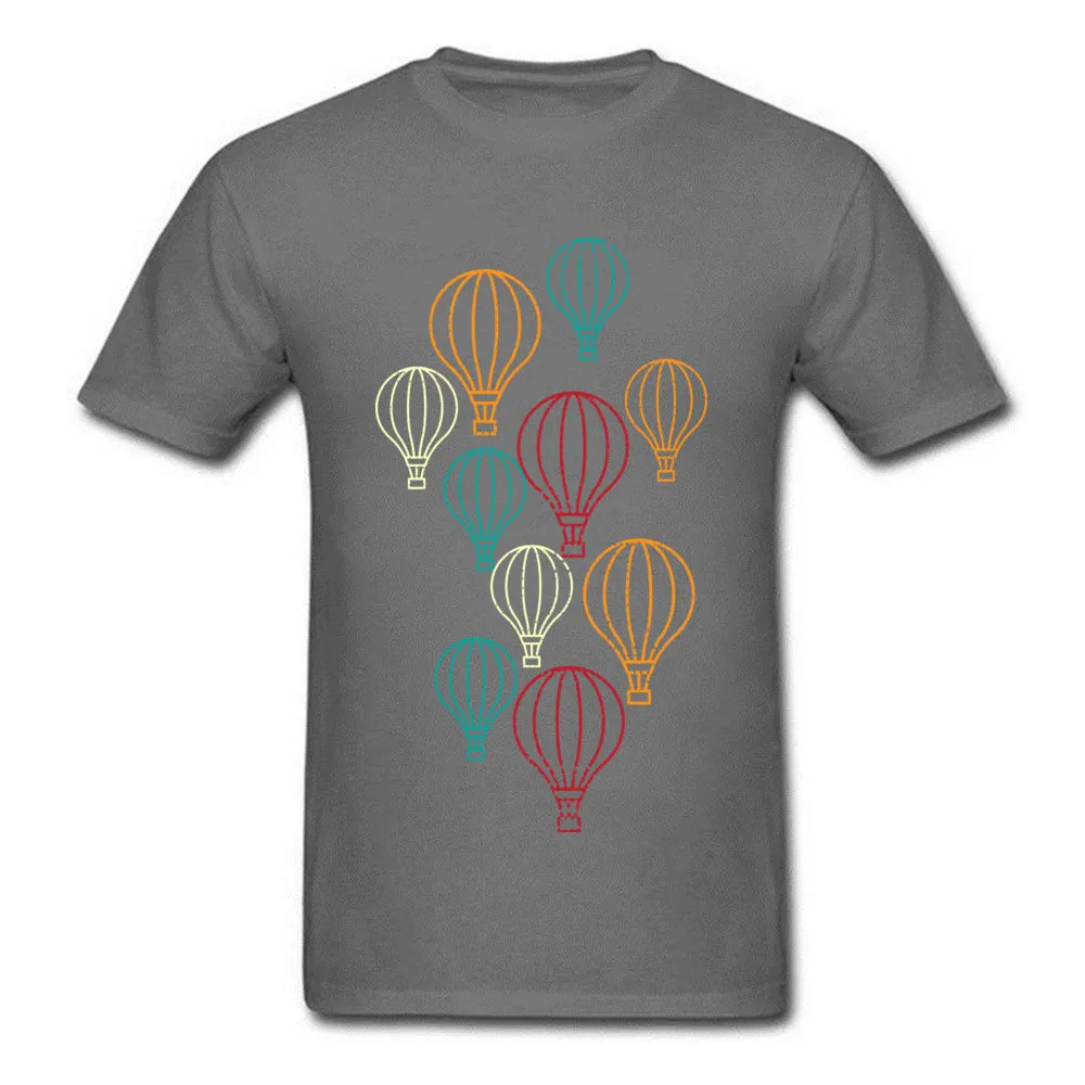 DesignUnique Short Sleeve T Shirt April FOOL DAY Wholesale O Neck 100% Cotton Tee Shirt Male Tshirts air Balloon air Balloon carbon