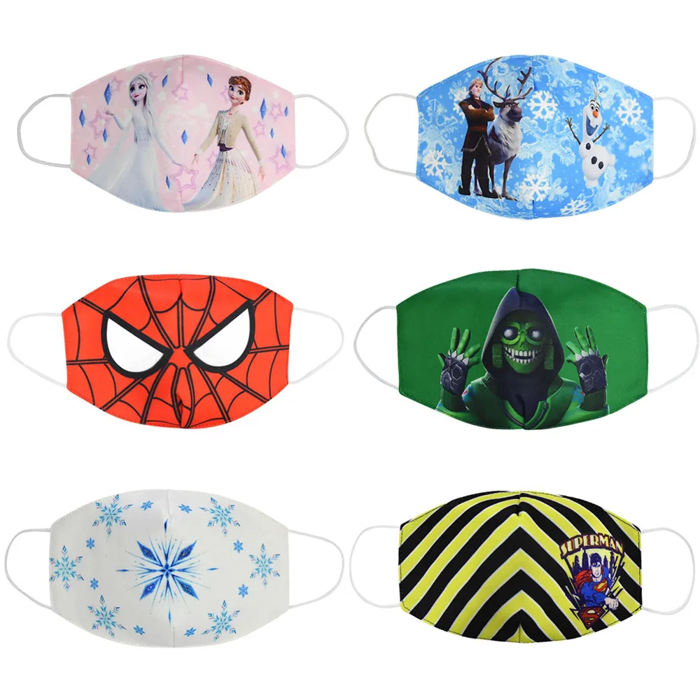

1Pcs Anti Dust Face Mouth Mask Reusable Breathable Cotton Protective Children Kid Cartoon Cute PM2.5 Anti-Dust Mouth Face Mask