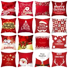 Microfine рождественские Чехлы для подушек чехлы на декоративные подушки Чехлы для подушек мягкий чехол для гостиной диван